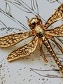 Solid brass dragonfly cabinet pull/Dragonfly drawer knob/Dragonfly drawer handle/brass furniture hardware/home improvement/Gold Door handle