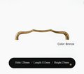 Bronze brass bar pull/Bronze cabinet pull/Brass door handle/contemporary drawer pull/kitchen hardware/furniture hardware/Bronze door pull