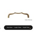 Bronze brass bar pull/Bronze cabinet pull/Brass door handle/contemporary drawer pull/kitchen hardware/furniture hardware/Bronze door pull