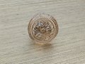 Antique style decorative glass door knobs/Vintage style glass cabinet handles/IKEA hack drawer pull/Decorative glass door handle/Ornate knob