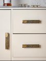 Bronze sunray design rectangle bar handles/Bronze sun ray drawer pull/kitchen cabinet handles/Brass door handles/Bronze furniture hardware