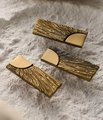 Bronze sunray design rectangle bar handles/Bronze sun ray drawer pull/kitchen cabinet handles/Brass door handles/Bronze furniture hardware
