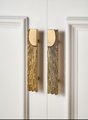 Bronze sunray design rectangle bar handles/Bronze sun ray drawer pull/kitchen cabinet handles/Brass door handles/Bronze furniture hardware