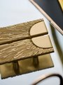 Gold brass sunray design rectangle bar handles/Gold sun ray drawer pull/kitchen cabinet handles/Brass door handles/Bronze furniture hardware