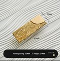 Gold brass sunray design rectangle bar handles/Gold sun ray drawer pull/kitchen cabinet handles/Brass door handles/Bronze furniture hardware