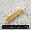Gold brass sunray design rectangle bar handles/Gold sun ray drawer pull/kitchen cabinet handles/Brass door handles/Bronze furniture hardware