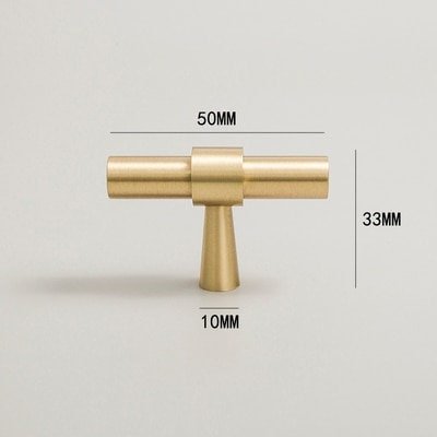 Silky gold brass cabinet bar handle/solid brass drawer pull/gold cabinet pull/Brass furniture hardware/classic door handle/kitchen hardware