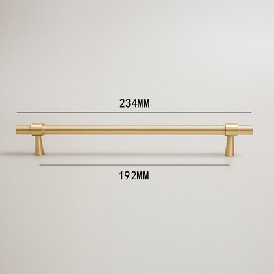 Silky gold brass cabinet bar handle/solid brass drawer pull/gold cabinet pull/Brass furniture hardware/classic door handle/kitchen hardware