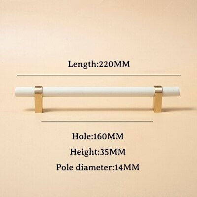 White and Gold cabinet bar pulls/ wooden drawer handles/nursery furniture hardware/white cabinet door handles/childrens furniture handle