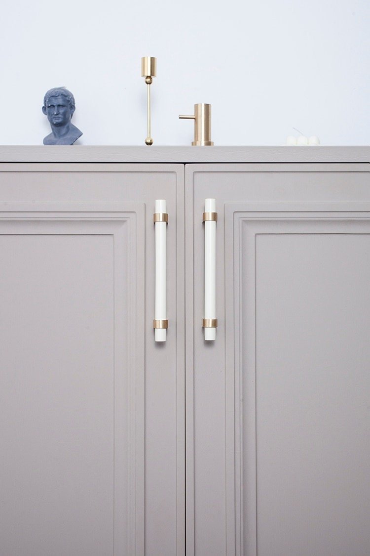 White and Gold cabinet bar pulls/ wooden drawer handles/nursery furniture hardware/white cabinet door handles/childrens furniture handle