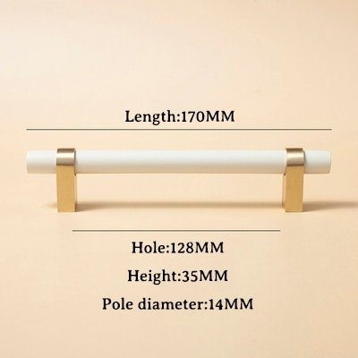 White and Gold cabinet bar pulls/ wooden drawer handles/nursery furniture hardware/white cabinet door handles/childrens furniture handle
