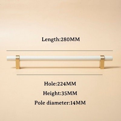 White and Gold cabinet bar pulls/ wooden drawer handles/nursery furniture hardware/white cabinet door handles/childrens furniture handle