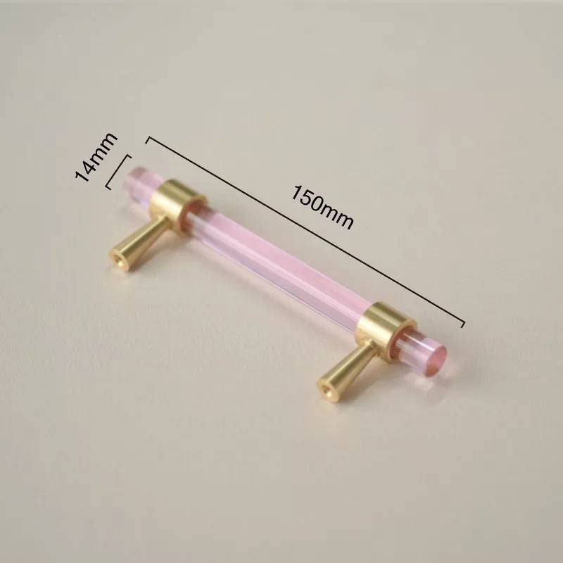 Blue yellow red or pink acrylic lucite cabinet bar handle/bright coloured drawer pull/nursery cabinet handle/colourful door handle/kids room