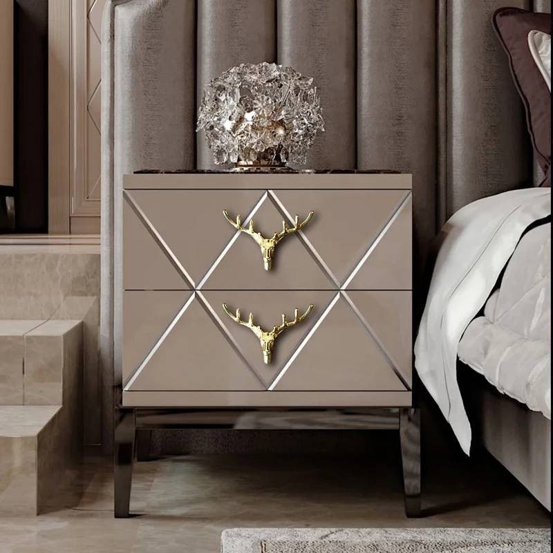 Golden or Bronze Stag with 8 point antlers drawer handle/Deer Head Cabinet Pull/Gold or Bronze Stag head Door Handle/woodland decor/hardware