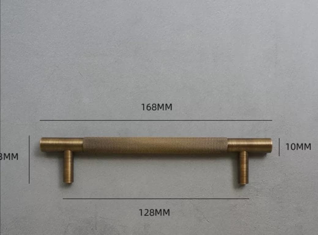 bronze knurled bar handles/bronze cabinet handles/aged brass drawer pulls/bronze cabinet door handle/hardware for kitchens/modern hardware
