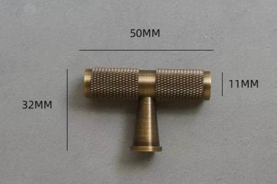 bronze knurled bar handles/bronze cabinet handles/aged brass drawer pulls/bronze cabinet door handle/hardware for kitchens/modern hardware