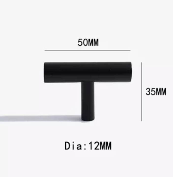 Matte black solid brass cabinet bar handle/Matte black brass drawer pull/Black kitchen hardware/Modern furniture hardware/black door handle