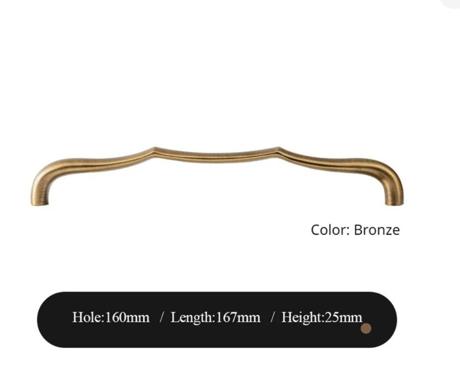 Bronze brass bar pull/Bronze cabinet pull/Brass door handle/contemporary drawer pull/kitchen hardware/furniture hardware/Bronze door pull