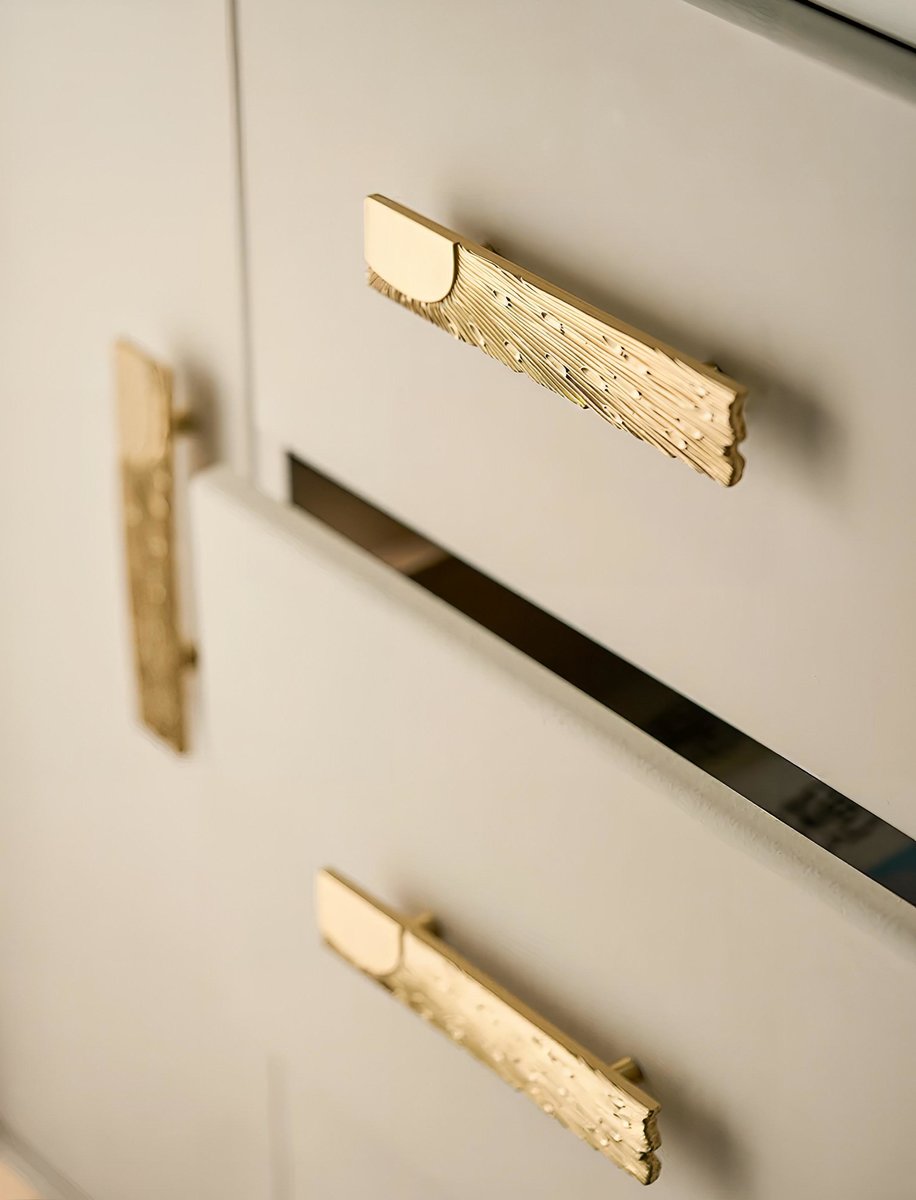Gold brass sunray design rectangle bar handles/Gold sun ray drawer pull/kitchen cabinet handles/Brass door handles/Bronze furniture hardware