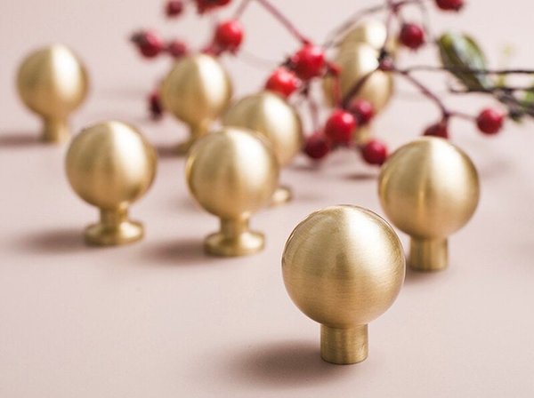 Two classic styles of solid brass knobs/gold Cabinet Pull/metal Door Knob/gold drawer pull/furniture hardware/ upcycling/cabinet renovation