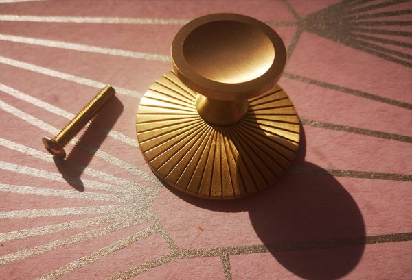 Round circle back plate drawer handle with line detail/mid century modern cabinet pull/retro door knob/ furniture hardware for Ikea hack